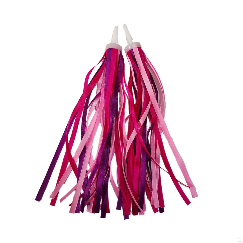 2 Handlebar Tassels Accessories Hand Grip Tape Streamers for Bike Baby Carrier