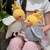 Kawaii Bird Plush Toys Artificial Birds Stuffed Doll Cute Lifelike Parrot Sparrow Plush Hand Puppet Kids Birthday Christmas Gift