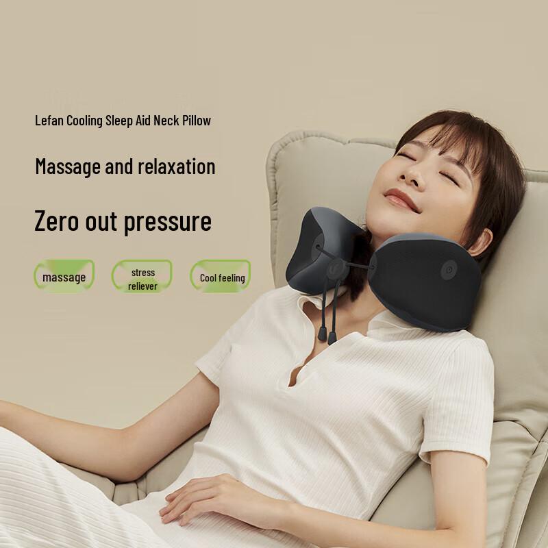 

LERAVAN Cooling Massage U-shaped Neck Pillow