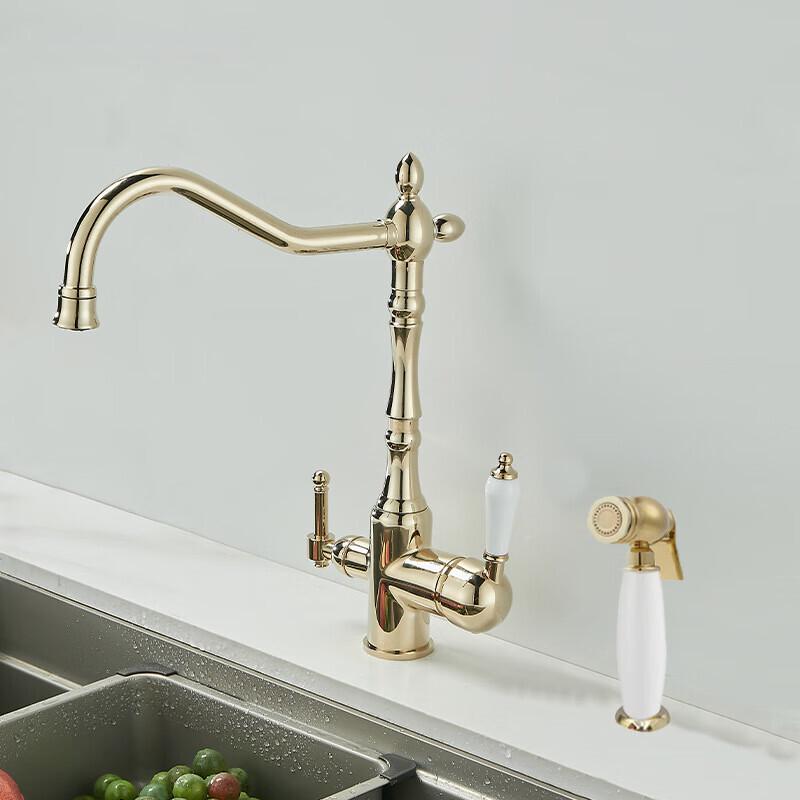 TLXT 3-in-1 Pure Water Kitchen Faucet