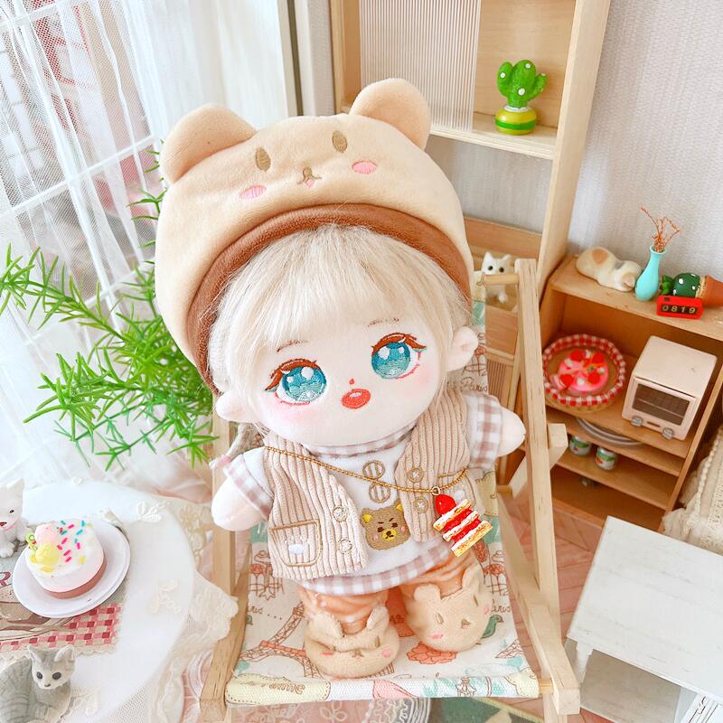 Star Doll Humanoid Doll Plush Toy, Kexin Internet Celebrity Cute Cotton Doll Naked Baby 20Cm No Attributes