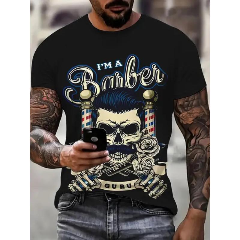 Casual Versatile Top Fashionable Men's Short Sleeves Comfortable T-Shirts Men’s