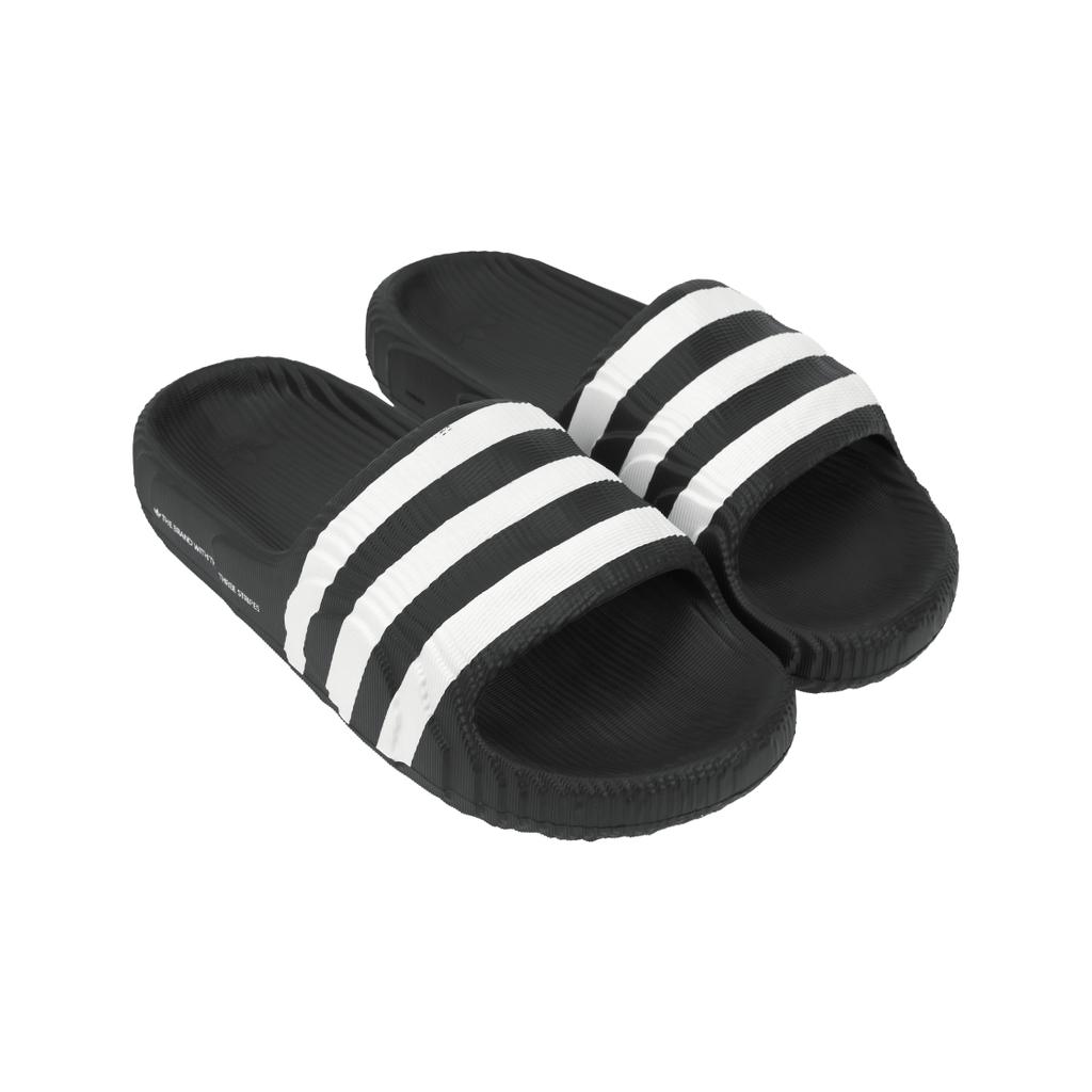 adidas Adilette 22 Slide Black White Unisex Sneakers Core-Black Cloud-White IF3670