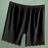 Women's High Waist Shorts Plus Size Ice Silk Safety Shorts Anti Chafing Invisible Seamless Underwear Shorts