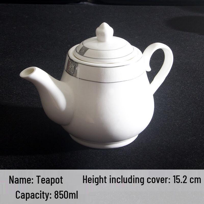 Hengsheng Ceramic Hotel Teapot 850ml