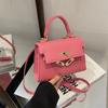 Retro Lässige Elegante Handtasche Damen 2024 Neue Koreanische Version Pendler Kleine Quadratische Tasche Mode Einzelne Umhängetasche