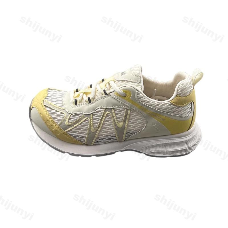 Fashion Women's Running Shoes 2025 Autumn New Fashion Vintage Mesh Breathable Casual Shoes Comfortable Lace Up Height Increase Sneakers