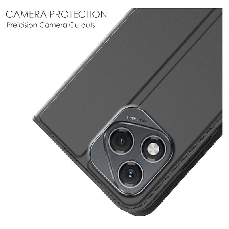 For Honor 400 Lite 5G Case PU Leather Phone Cover with Card Holder Stand