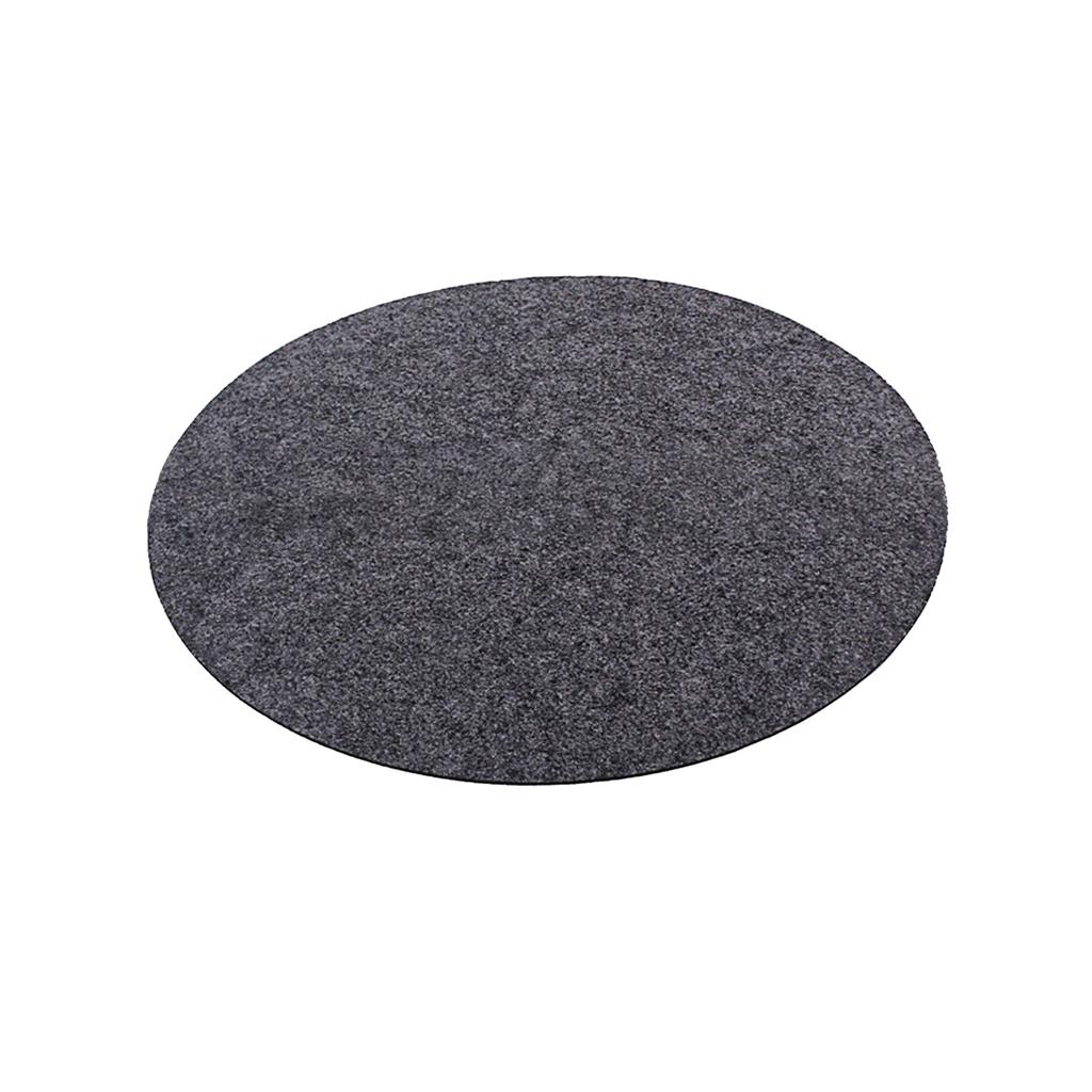 Premium Wool Slipmat Anti-Static Turntable Slipmat Soft Foldable Turntable Mat for Record Player Protecting