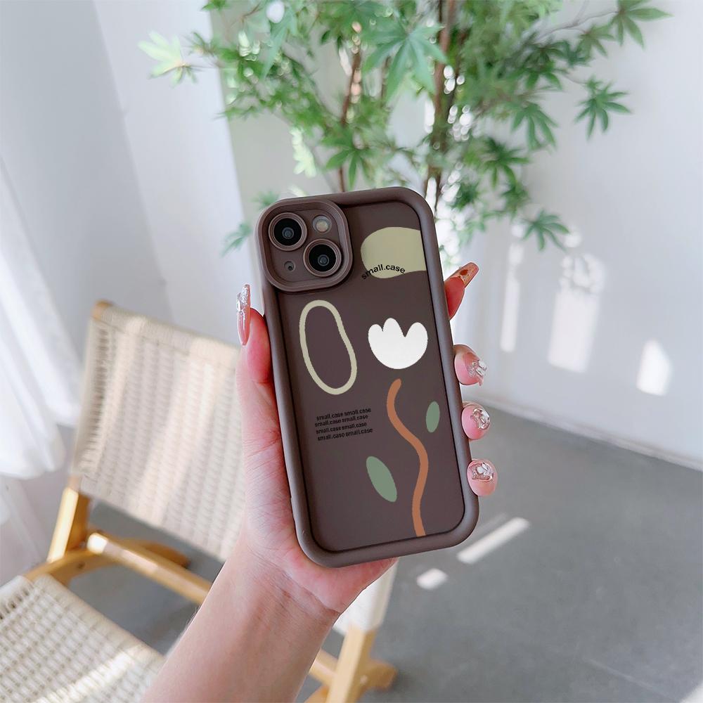 Flowers Pattern Soft TPU Phone Case for iPhone 17 Air 16 15 14 Pro Max Plus 13 12 Mini 8 7 X Xs Back Cover