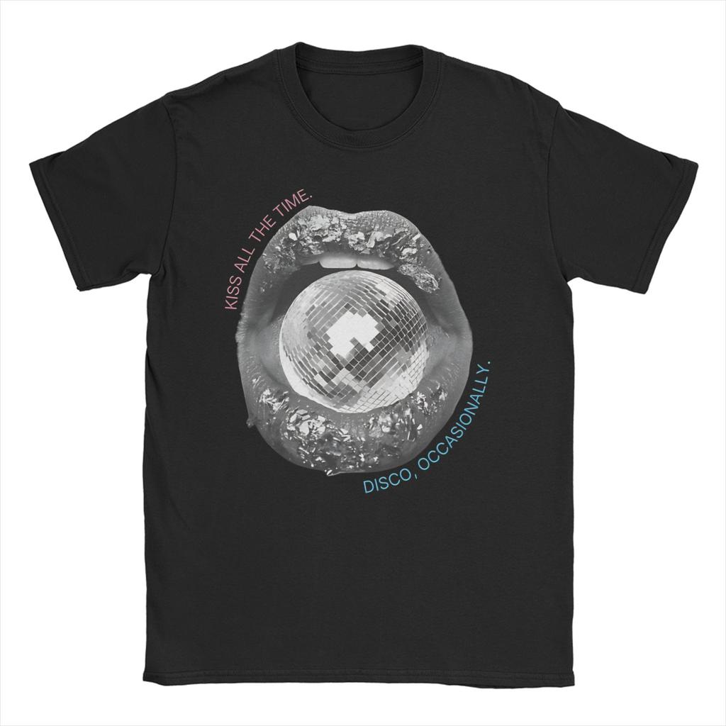 Kiss All The Time Harrys Tour TShirts Unisex Women Styles Hipster Pure Cotton Tee Shirt Crewneck Short Sleeve T Shirt 6XL Clothes