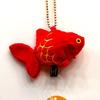 Goldfisch-Glocke Ryukin Maskottchen Schlüsselanhänger ROT