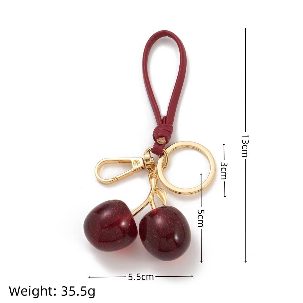 Olive Handbags Keychain Cherry Bag Pendant New Strawberry Keychain  Bag Decoration