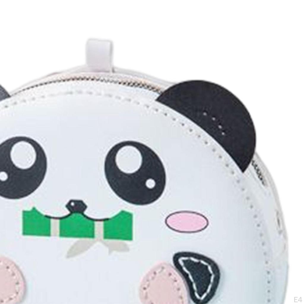 DIY Leather Bag Making for Beginner Pre Punched Panda Shaped Woven Shoulder Sewing Material