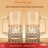 Youluo Large Capacity Tempered Glass Mug with Handle