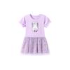 Kleinkind Tutu Kleid für Mädchen Tüllkleider Rüschen Stufen Schwingend Drehend Sommer Strandkleid mit Fledermausärmeln Lässig Party Tüll Strandkleid für Kinder