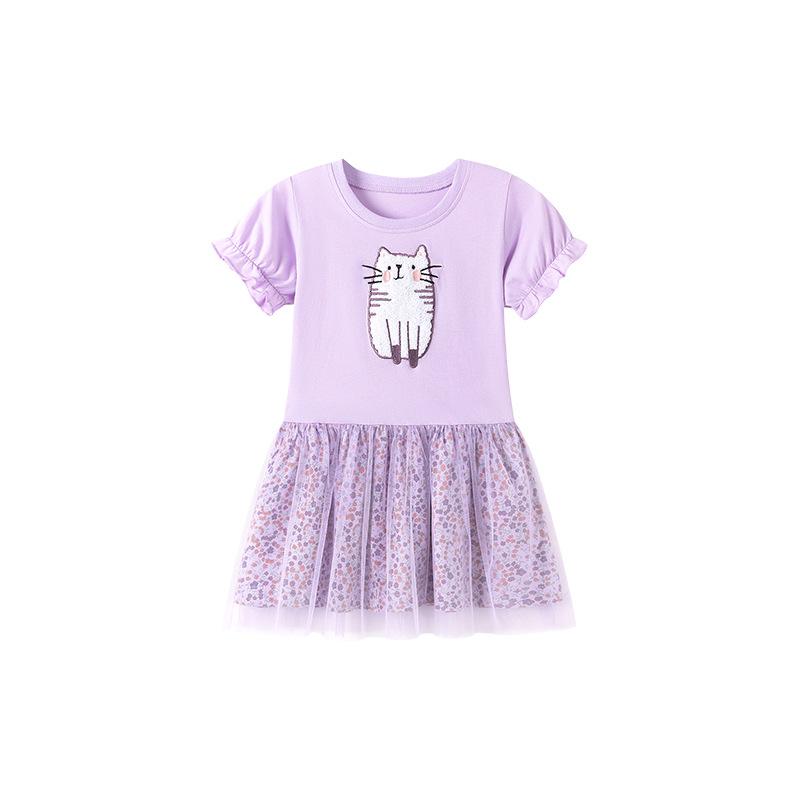 Kleinkind Tutu Kleid für Mädchen Tüllkleider Rüschen Stufen Schwingend Drehend Sommer Strandkleid mit Fledermausärmeln Lässig Party Tüll Strandkleid für Kinder