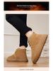 Men's High Top Non-Slip Snow Boots with Velvet Lining - Warm and Casual Winter Footwear