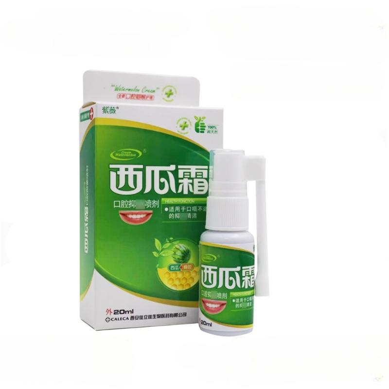 

Спрей Ледяная Арбузная Свежесть Ziwei Освежитель для Полости Рта Спрей для Мужчин и Женщин Фруктовый Вкус Очищение Полости Рта Спрей Зеленый Фрукт 20ml