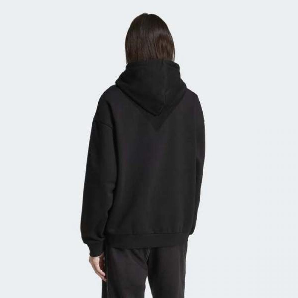 Adidas Baggy Fit Basic Hoodie Three Stripes  Jc6251 