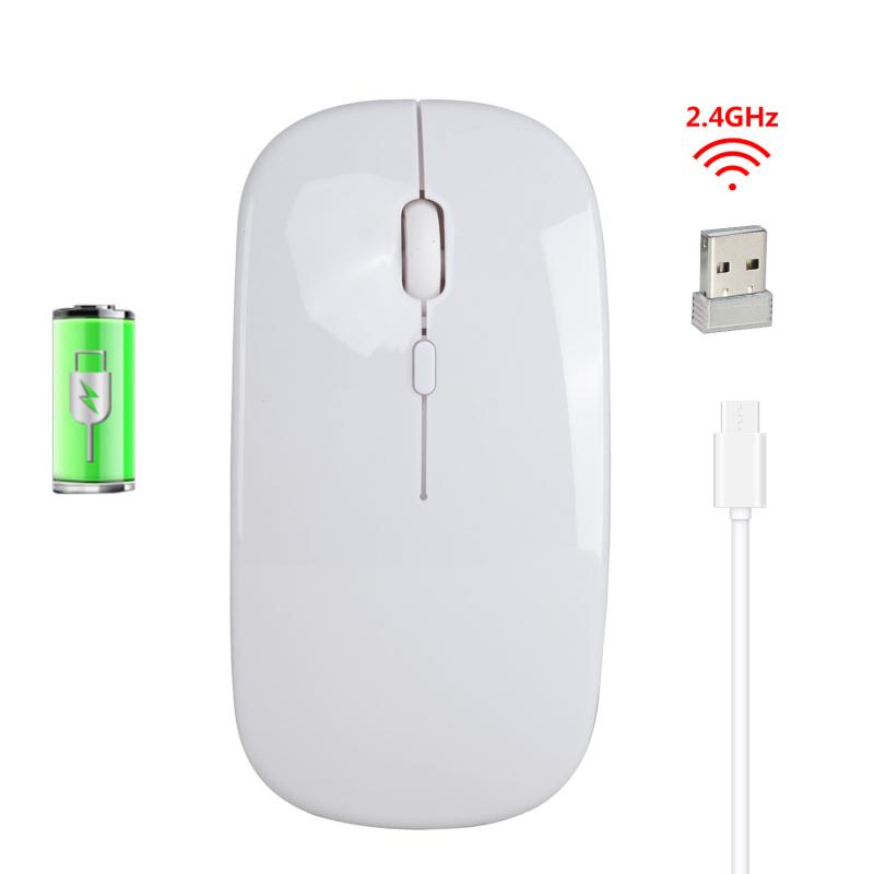 M80 2.4G Wireless Rechargeable Charging Mouse Ultra-Thin Silent Office Notebook Opto-electronic