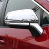 For Toyota RAV4 XA50      2024 ABS Carbon Car Rearview Mirror Side Cover Shell Trim Molding Accessories