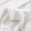 1pc Flannel Bed Blanket, A Letter To My Grandson Pattern Creative Blanket For All Seasons, Warm Cozy Soft Bed Blanket