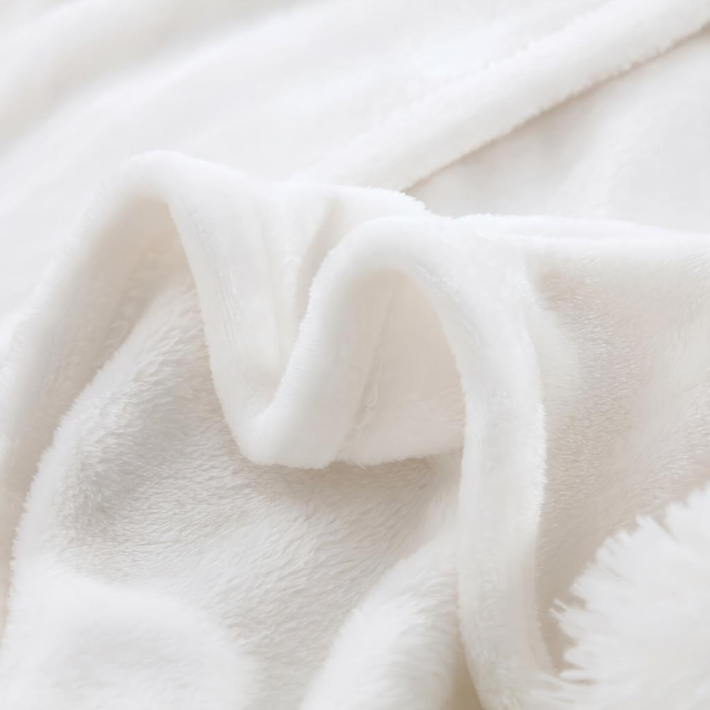 1pc Flannel Bed Blanket, A Letter To My Grandson Pattern Creative Blanket For All Seasons, Warm Cozy Soft Bed Blanket