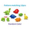 Plastic Letters Matching Letters Toy Double-Sided Dinosaur Alphabet Sensory Toys  Children'S Gift