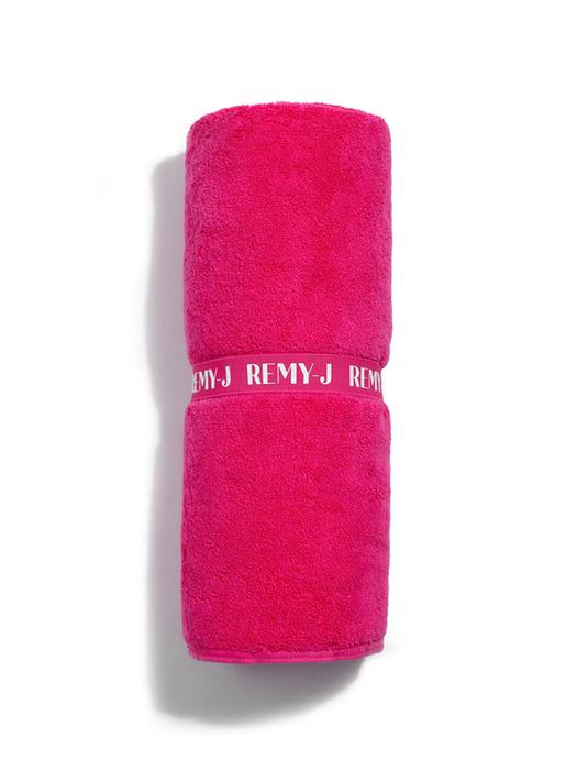 REMY-J [Remy J] Barbie Banding Bath Towel 650g Premium Modal Tencel (1 piece) Barbie (pink)