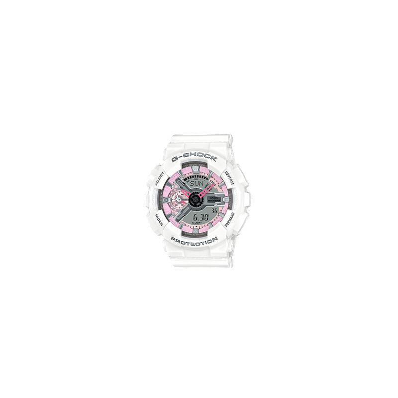 

Casio G-SHOCK sports waterproof quartz movement Japanese and Korean watch women s watch pink dial GMA-S110MP-7APR рожевий