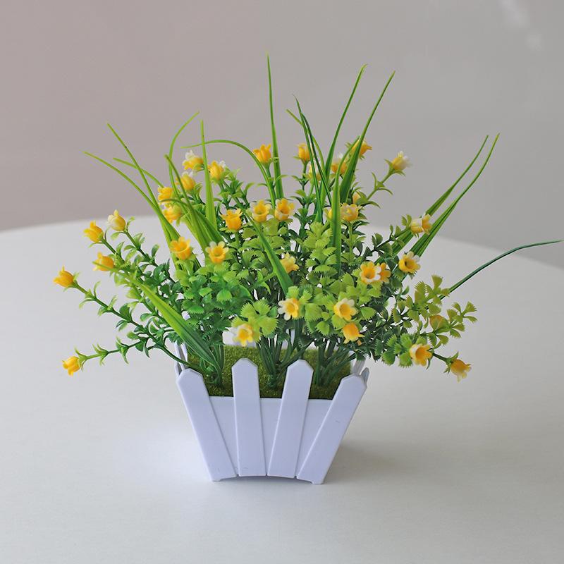 Eucalyptus Bonsai Artificial Green Plant for Home Decoration