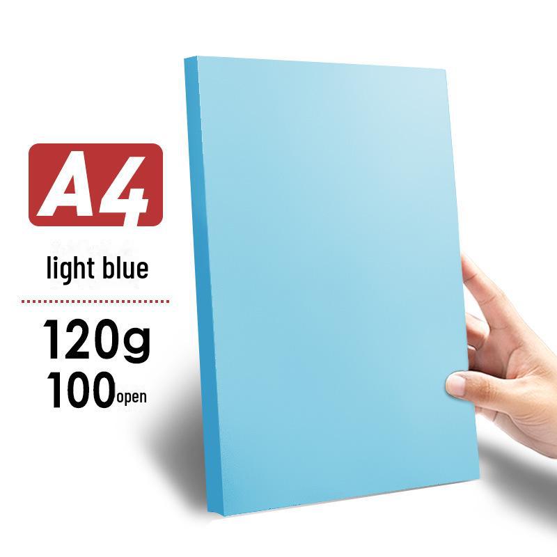 Zpevněný barevný kartonový papír Yuanhao A4 - 120G/160G pro kutily, tvoření ve školce a tisk