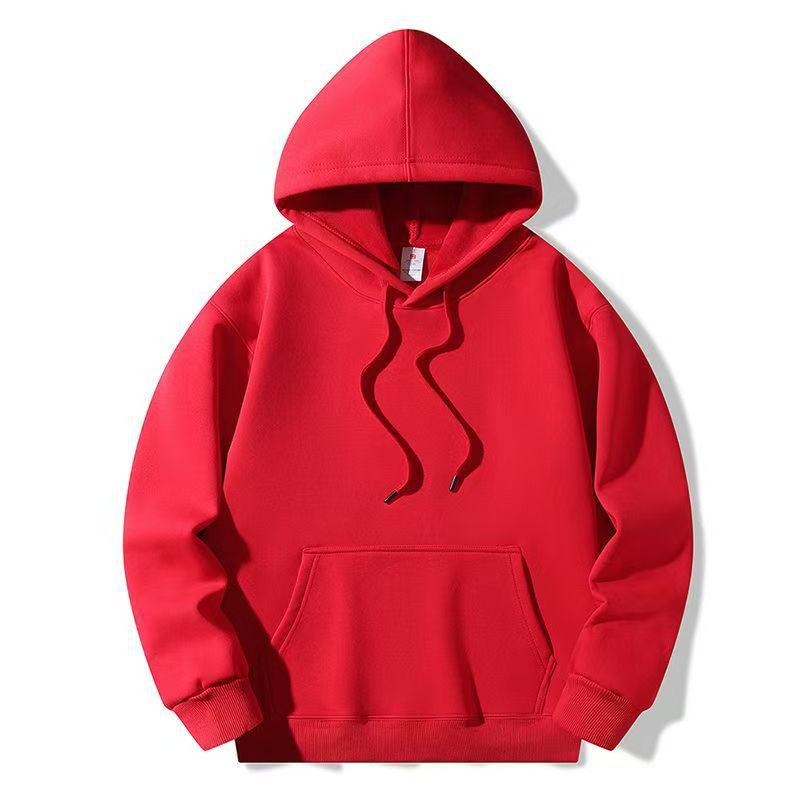 Unisex Year of the Horse 2026 Hoodie: Red Velvet Festive Youth Jacket