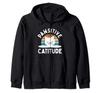 Funny Cat Kitten Pun Cat Lover Owner Mom Zip Hoodie Pauciative-Catishism