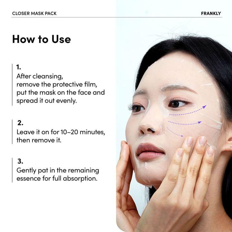 FRANKLY - Closer Pore Minimizing Mask Pack