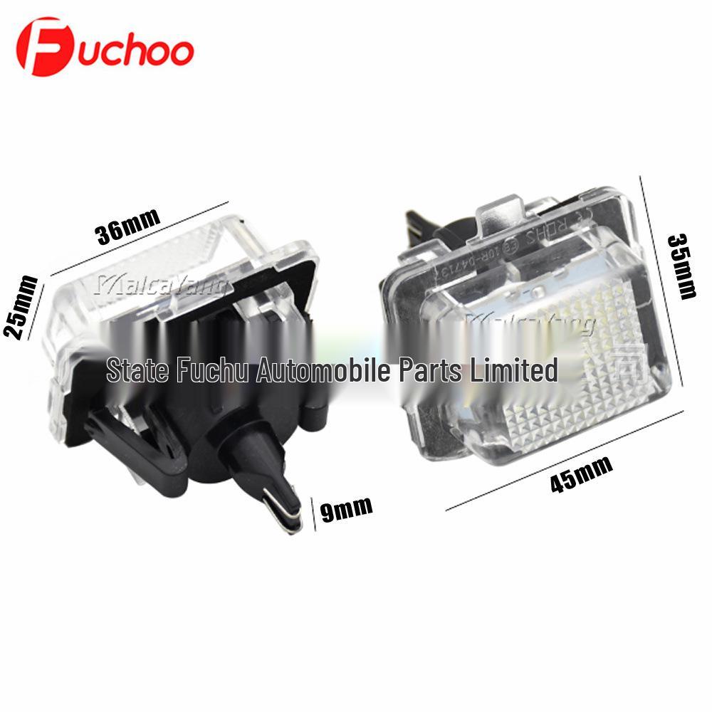 Compatible LED License Plate Light for Mercedes-Benz W204/S204/W212/S212/C207/C216/W221
