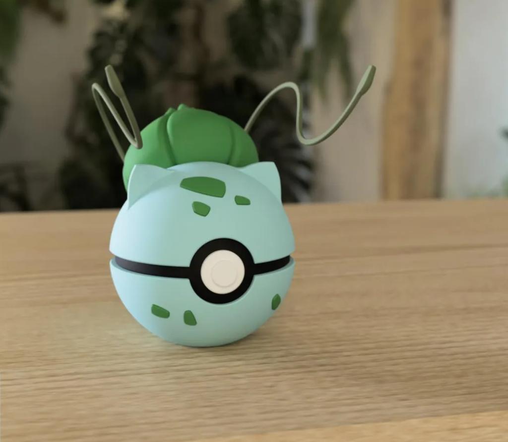 Poké Ball Pokemon Form Sphere Figures Model Statue Desktop Ornament 3d Printed Model Trendy Toy Surprise Gift Collectible