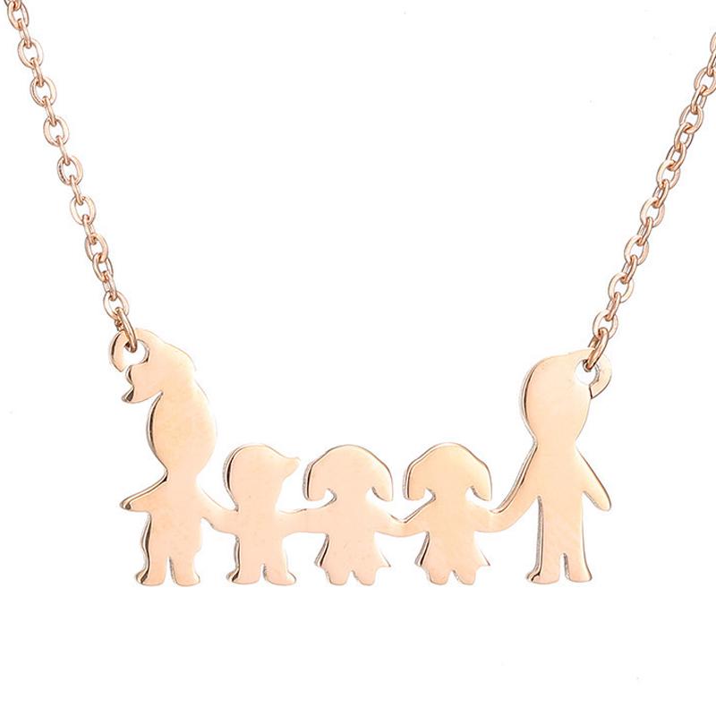 Collana Madre E Figlia In Acciaio Inox - 2 Ciondoli Cuore Aperto E Cuore Pieno - Regalo Per Compleanno E Festa Della Mamma