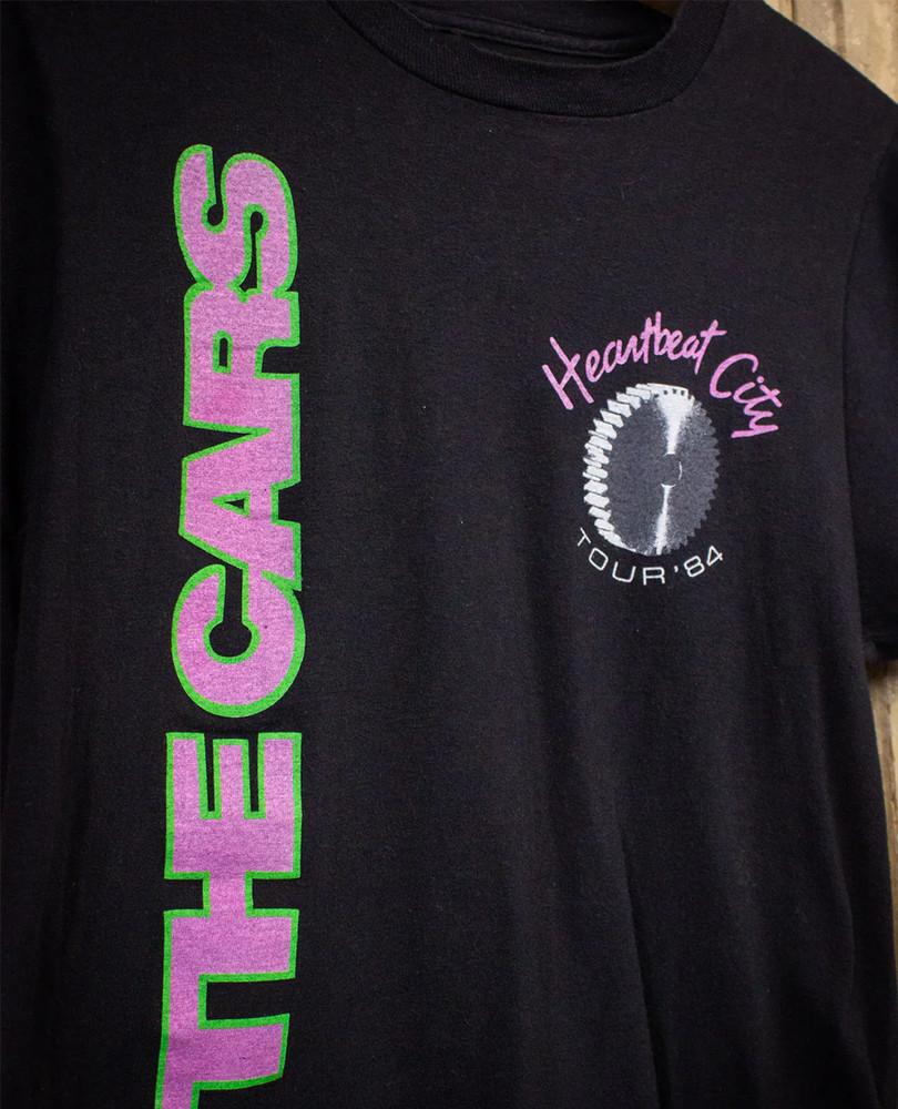 The Cars Heartbeat City Concert T Shirt 1984 Black S5XL MR436 Unisex T-Shirt XXXXL