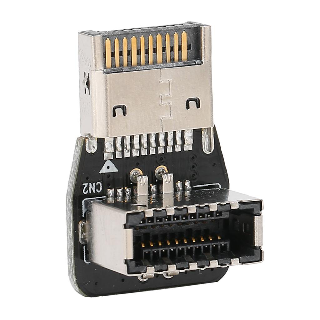 Front Panel Internal Connector Computer Motherboard USB3.1 10G TYPE E 90 Degree Angle Adapter(PH74 B (10354) )