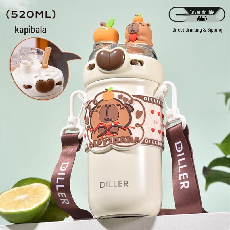Diller Kids Insulated Dual-Drink Water Bottle