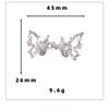 Detachable Butterfly Waist Cinching Buckle, Nail Free Denim Waist Cinching Artifact, Waist Size Adjustable Buckle, Pants Adjustable Button