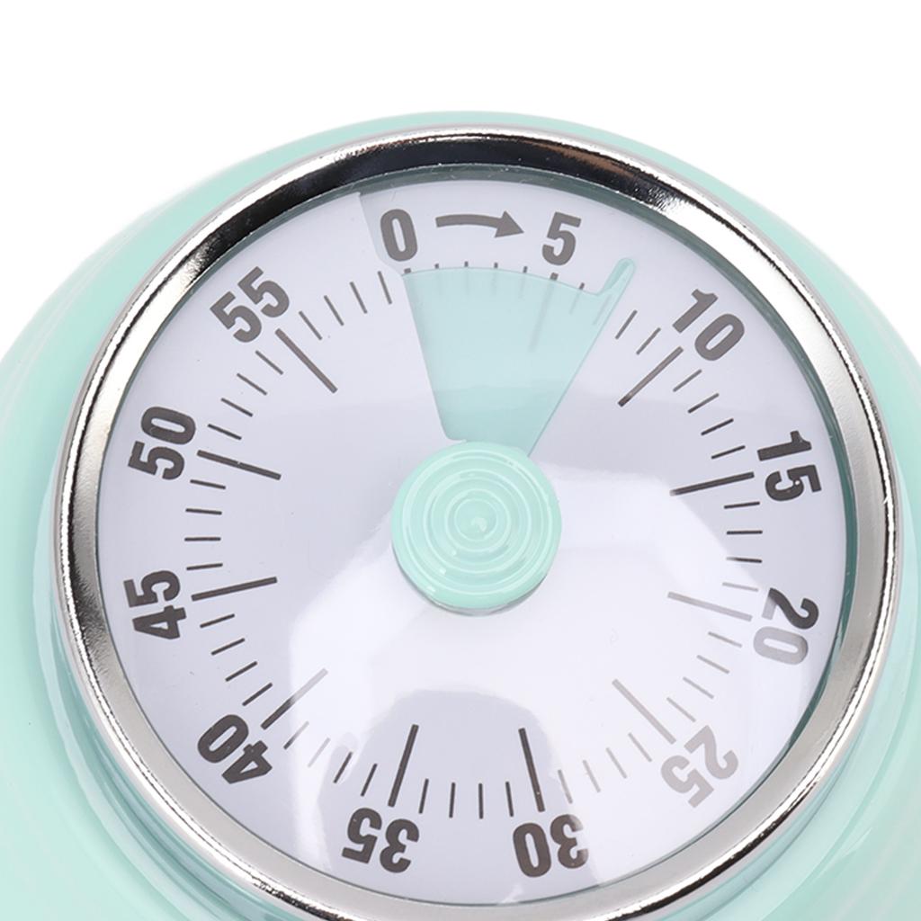 Mechanical Countdown Timer with Visual Display   Stainless Steel Timer for Learning
