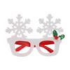 Funkelnde Schneeflocken-Brille für Weihnachtsfeiern Ergonomische Kopfbedeckung Leichte festliche Kostümaccessoires