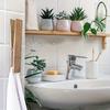2pcs Vintage Wooden Towel Rack | Clamp Wall Mount, Bathroom Farmhouse Decorative Rack, Multi-Functional Household Towel Rac, Home Storage