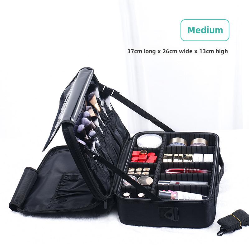Large Capacity Portable Makeup and Nail Art Organizer