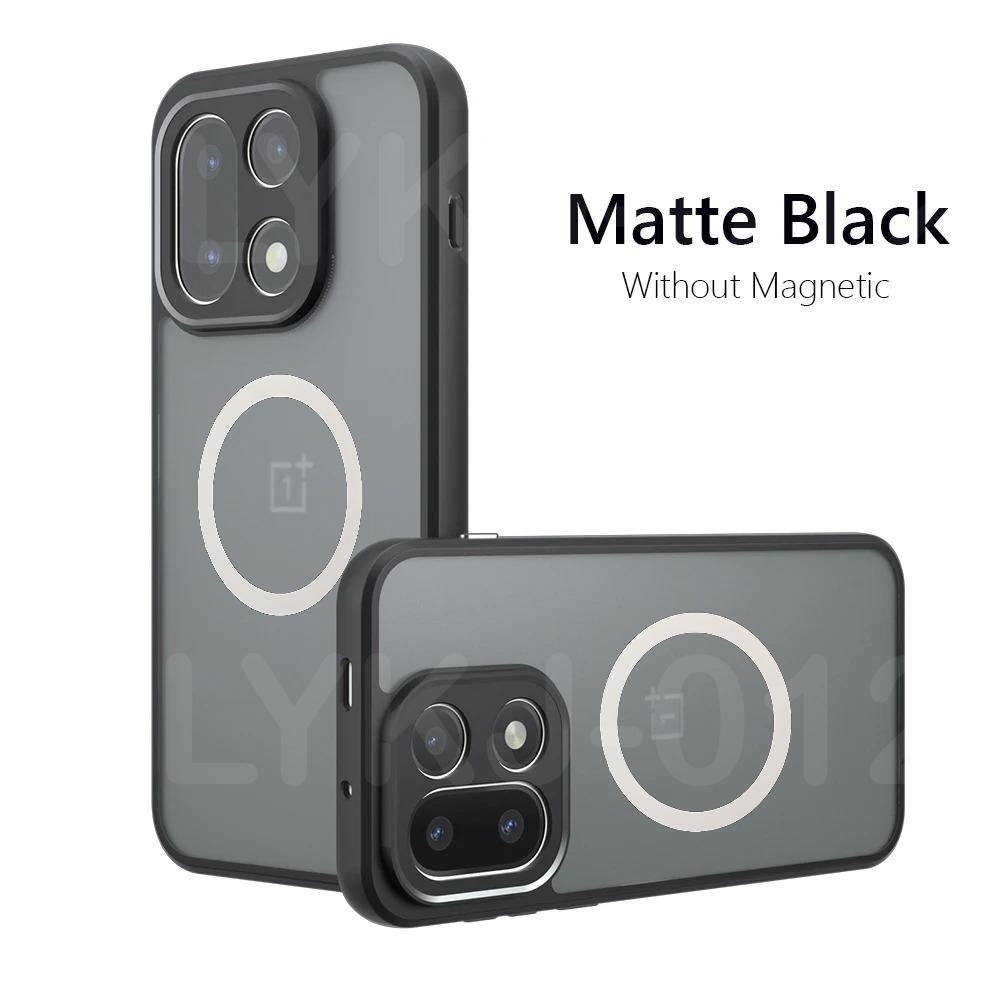 

Матовий для MagSafe Магнітна Бездротова Зарядка Задня Кришка для OnePlus 15 13 12 T Ace 6 5 Pro Nord5 4 М який Силікон Ударостійкий Чохол OnePlus Nord 3 небо синє кольору