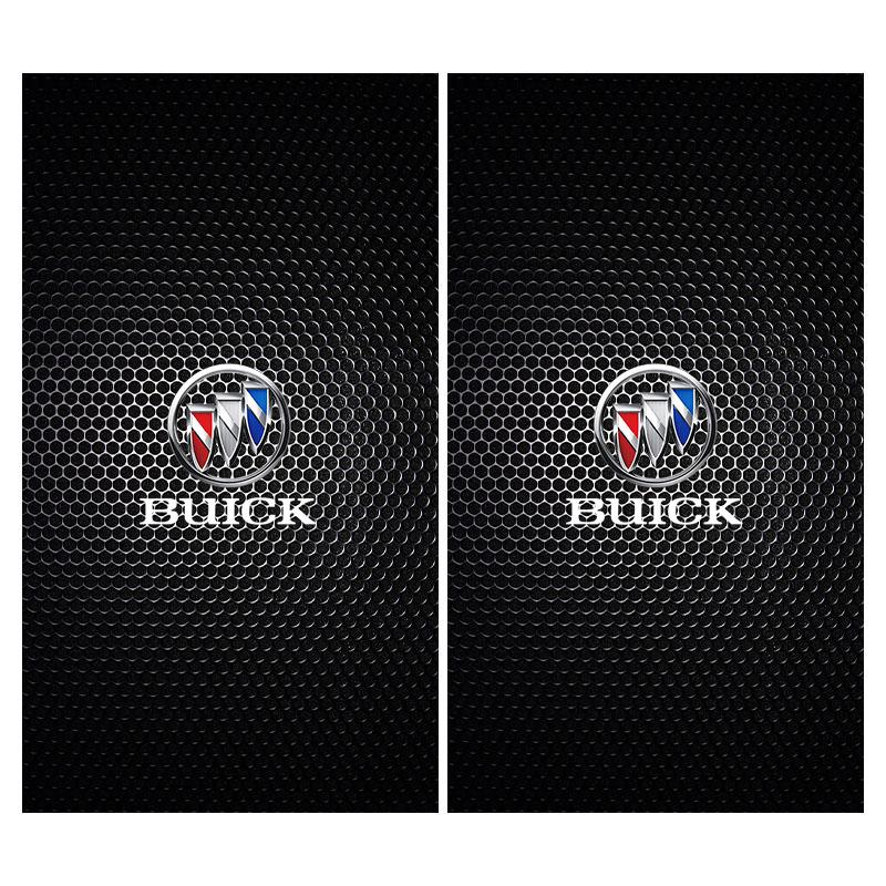 

2 шт. Защитная пленка на центральную стойку с логотипом автомобиля, наклейка-декаль против царапин для Buick Enclave Regal Lacrosse Encore Excelle Envision, автомобильные аксессуары