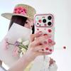 Ins Korean Sweet Girl Polka Dot Bow Strawberry 11 Shell 11pro Apple 11ProMax Mobile Phone Case Female